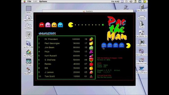 Dom Plays Classic Mac Games - Ep 50 "Pac Man -ish" смотреть онлайн