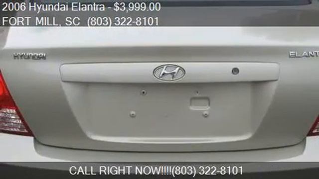 2006 Hyundai Elantra GLS 4dr Sedan w/Automatic for sale in F смотреть онлайн