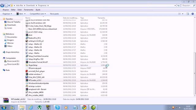 Baixando e instalando o Windows Loader (7loader) смотреть онлайн