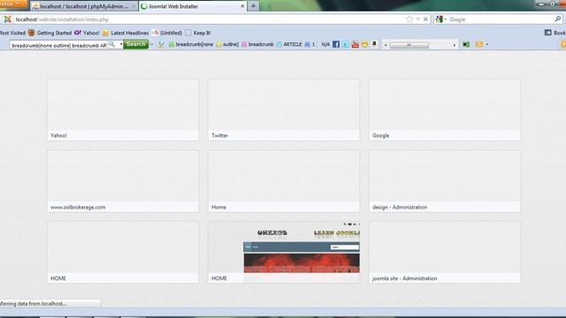 installing your joomla files to xampp.avi смотреть онлайн