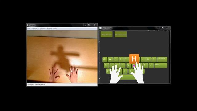 Virtual Keyboard with Kinect - Boston University смотреть онлайн