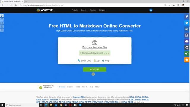 How to convert HTML file to Markdown смотреть онлайн