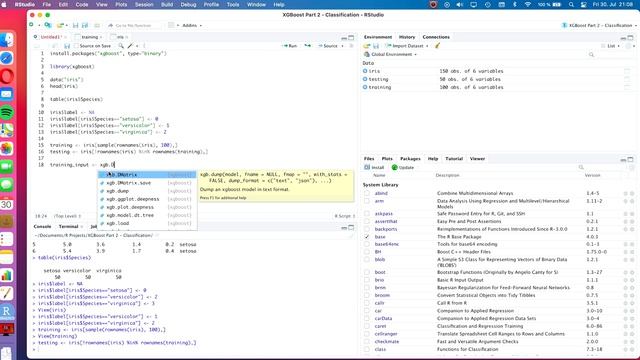 XGBoost in R Part 2 - Classification Native Implementation - Machine Learning смотреть онлайн