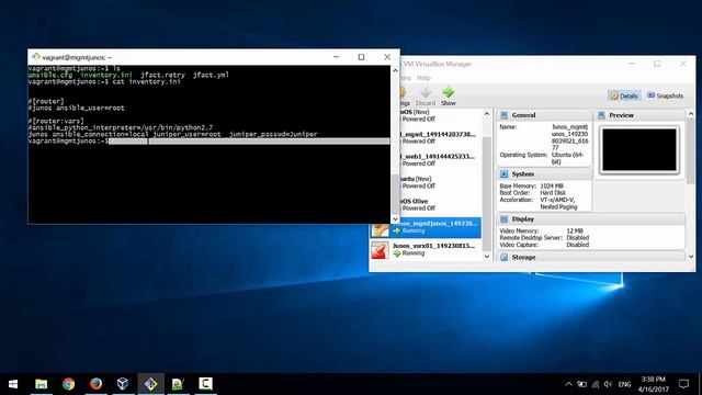 Juniper device with Ansible смотреть онлайн