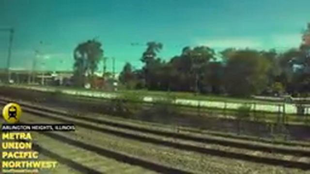 Metra Union Pacific Northwest NWB, Chicago OTC to Harvard | VirtualTrain смотреть онлайн