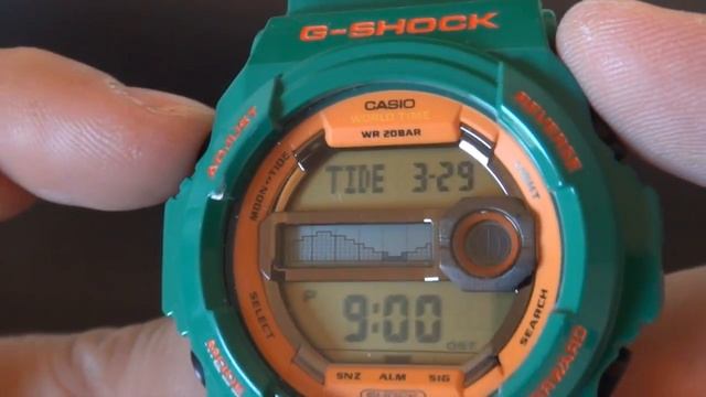 Casio G-Shock Tide & Moon Aqua Limited Edition смотреть онлайн