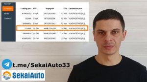 РЕАЛЬНЫЕ СРОКИ ДОСТАВКИ порт ЯПОНИИ - порт ВЛАДИВОСТОК. Сроки доставки Японского авто с АУКЦИОНА. #