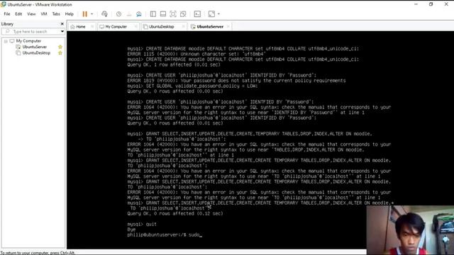 Laboratory Exercise 09 Installing Moodle Server in your Ubuntu Server смотреть онлайн