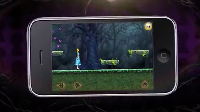 Disney Tim Burton Alice in Wonderland movie iPhone video game trailer смотреть онлайн
