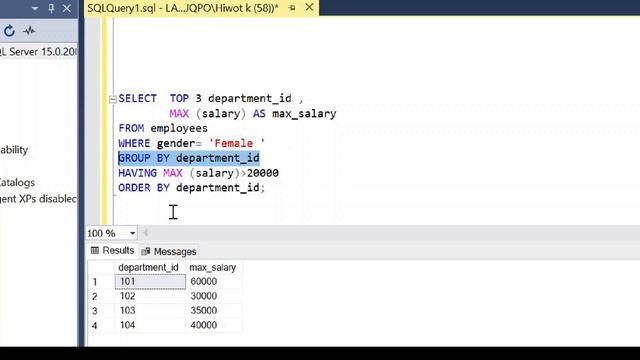 SQL in Amharic Part18 – Aggregate Function, MAX, MIN, SUM, AVG, COUNT, LISTAGG, GROUP BY, HAVING смотреть онлайн