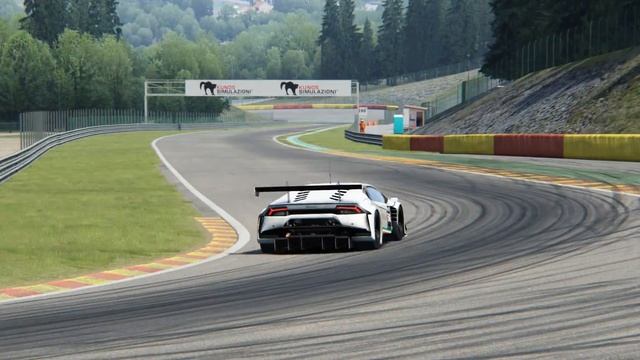 Assetto Corsa Lamborghini Huracan GT3 Race At Spa смотреть онлайн