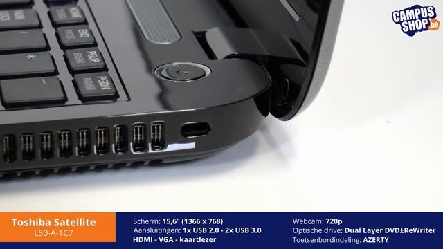 Toshiba Satellite L50-A-1C7 - CampusShop BE смотреть онлайн