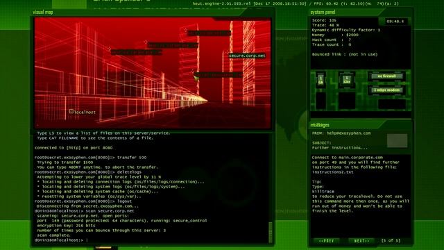 Hacker Evolution: Untold - Mission 1 walkthrough - Part 2 HD смотреть онлайн