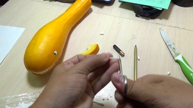 Поделка в сад - КИТ из КАБАЧКА. смотреть онлайн