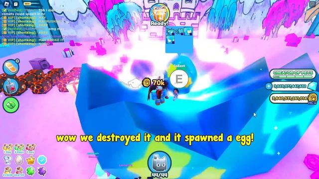 I Found Secret Comet & Got Huge Comet Agony And Cyclops! - Pet Simulator X Roblox смотреть онлайн