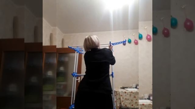 КАК Я СОБИРАЛА СУШИЛКУ 
