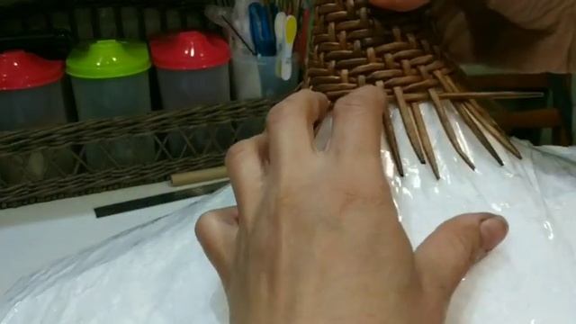 Абажур. Плетение из бумажной лозы. смотреть онлайн