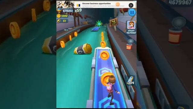 Android or iOS games Subway princess runner #137 смотреть онлайн