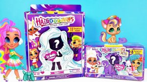 HAIRDORABLES Сюрпризы КУКЛЫ С ПРИЧЕСКАМИ и ПИТОМЦЫ! Игрушки для девочек Pets Dolls Surprise unboxing