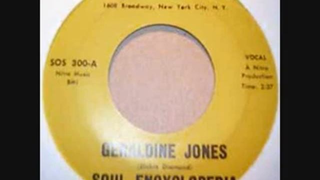 Soul Encyclopedia - Geraldine Jones - 1973 смотреть онлайн