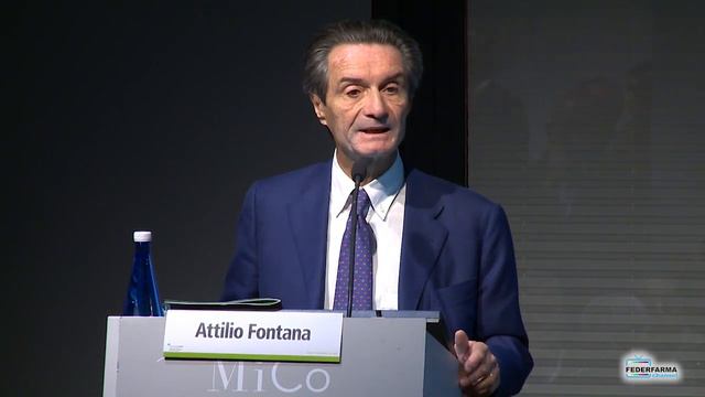 FarmacistaPiù 2019 - Intervento del Presidente della Regione Lombardia Attilio Fontana смотреть онлайн