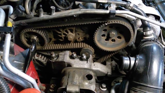 Alfa Romeo 159 2 0 JTDM SW замена ГРМ+помпа