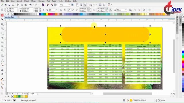 Cara Membuat Tabel Menggunakan Paste Special Picture Metafile di Coreldraw X7 смотреть онлайн