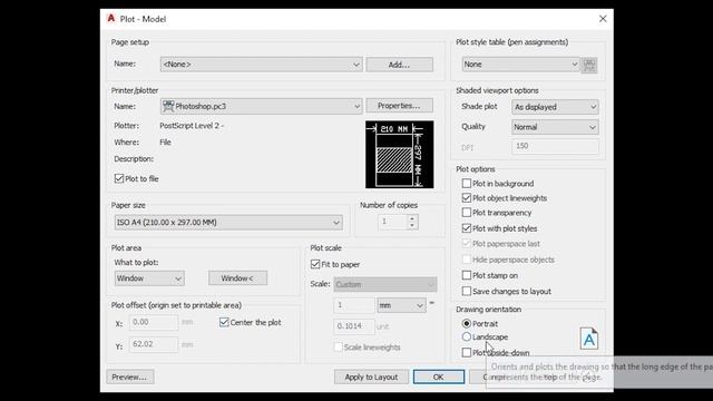 الطريقة الصحيحة للتحويل من الأتوكاد الى الفوتوشوب (How to export from AutoCad to Photoshop) смотреть онлайн