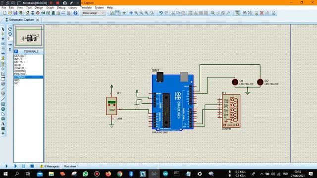 Simulasi IoT Arduino Proteus (Non fisik) ke Node Red via Serial Port dan MQTT смотреть онлайн