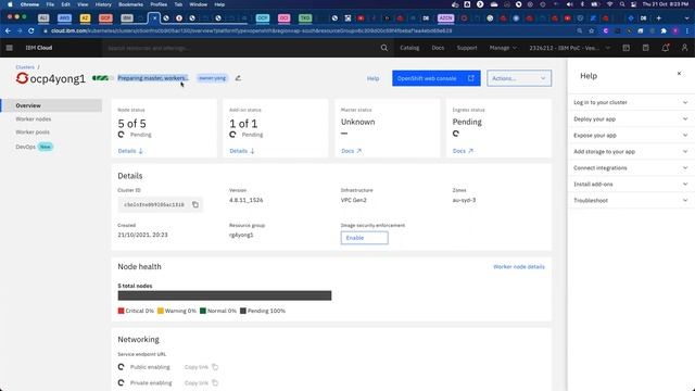 OCP Build - 40 mins to build Red Hat OpenShift Container Platform Cluster on IBM Cloud by Yongkang смотреть онлайн