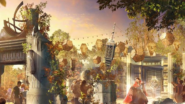 Avengers Campus Phase II Show Building Explored | Fictional E Ticket Attraction Ride Through Part смотреть онлайн