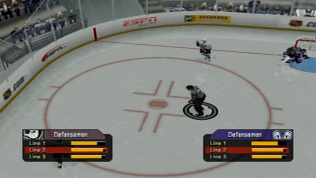 ESPN NHL 2K5 (PS2) Gameplay - Ducks vs. Kings (Realistic Settings, AI vs AI) смотреть онлайн