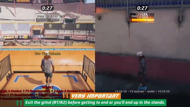 EASIEST Bullring Gold Medal (Hombre Grind Gaps) | Tony Hawk's Pro Skater 1 + 2 смотреть онлайн