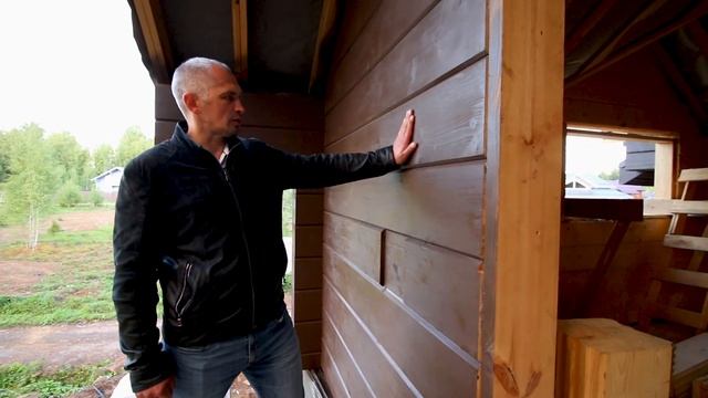 Дом шале. Комбинированный дом шале.