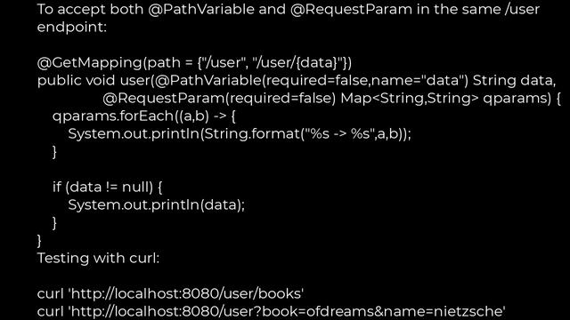 Java :How do I retrieve query parameters in a Spring Boot controller?(5solution) смотреть онлайн
