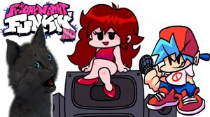 Супер Кот не умеет играть лапами на стрелочках ? Friday Night Funkin ( FNF )