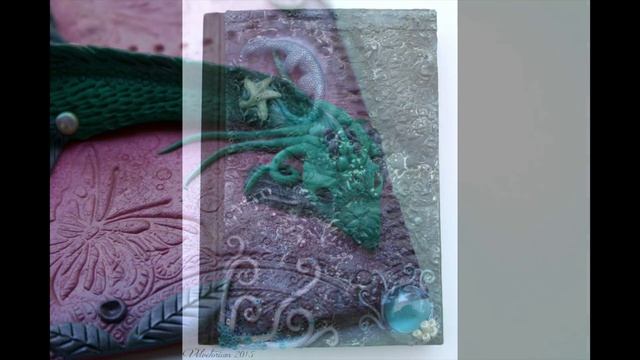 Polymer Clay Fantasy Art & Journal Covers by Velvetorium | Gothic & Fantasy Art смотреть онлайн