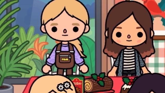 НАПАЛА на деда мороза?☃️// новогодняя история из детства в тока бока// sireana// Toca Life World смотреть онлайн