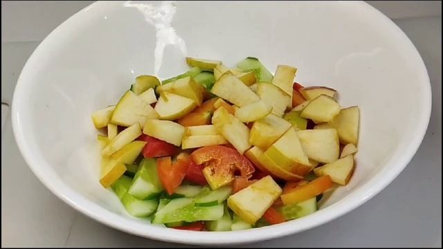 High Protein Chickpea Salad (Plant-based) | Healthy Salad Recipe for Vegetarian diet. смотреть онлайн