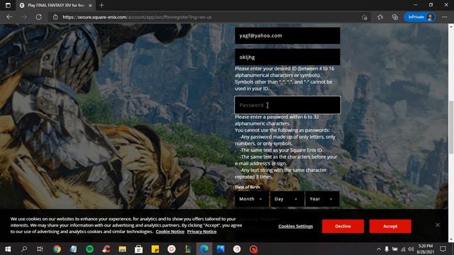 How To Create A Final Fantasy XIV Online Account