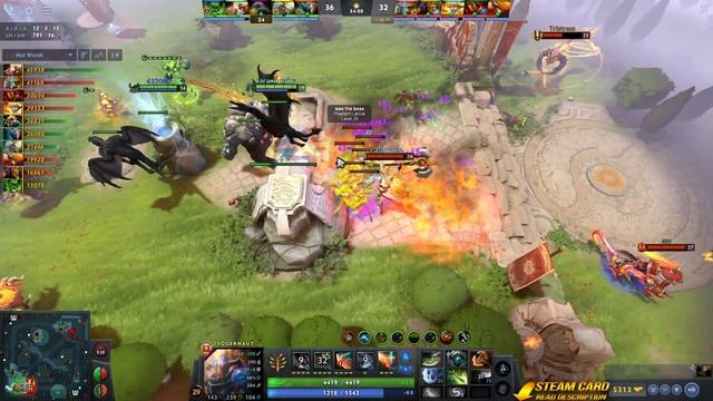 Divine Rapier Comeback - Juggernaut Strongest Hero Late Game Dota 2 смотреть онлайн