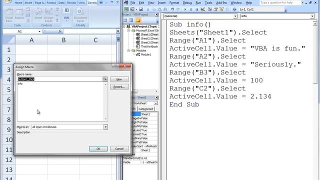 Excel VBA Topic 2.5 - Absolute vs Relative References in VBA смотреть онлайн