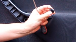 Снимаем карту двери Passat b6