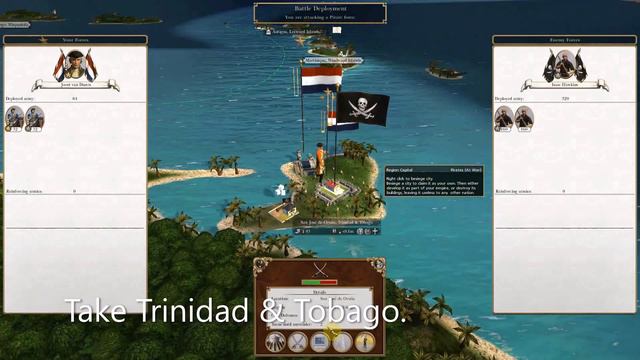 How to Destroy the Pirates in ONE TURN in Empire: Total War смотреть онлайн
