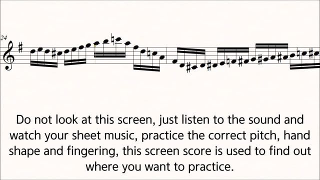 Kayser Violin Etude No.12 ♪=40 Slow Practice Play Along Piano 36 Etudes op.20 смотреть онлайн