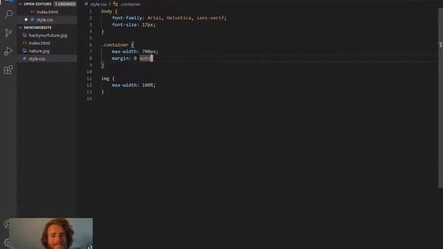 HTML/CSS - Week 1 - Let's create a simple webpage смотреть онлайн