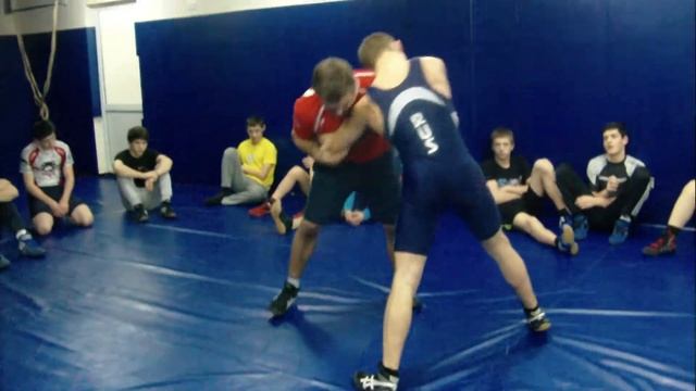 Мастер класс с Андреем Семенцовым МСМК. freestyle wrestling training смотреть онлайн