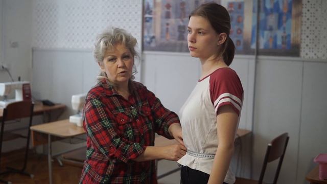 Снятие мерок для футболки с рукавами. смотреть онлайн