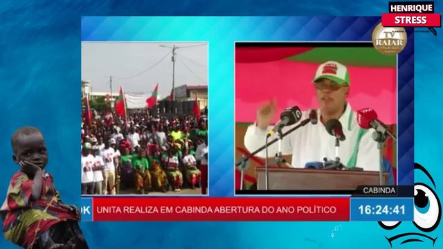 Líder da UNITA revelou o plano macabro do partido de João Lourenço смотреть онлайн