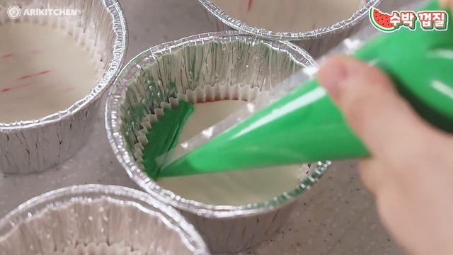 Blooming Like Flowers! Watermelon Steamed Cake?